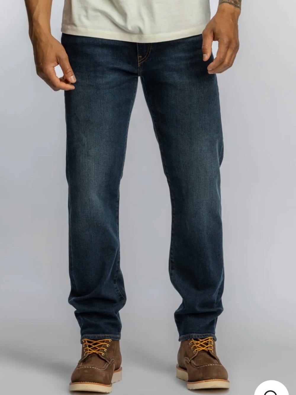 Men's REVTOWN AUTOMATIC JEANS Washed Indigo NWT 30x30